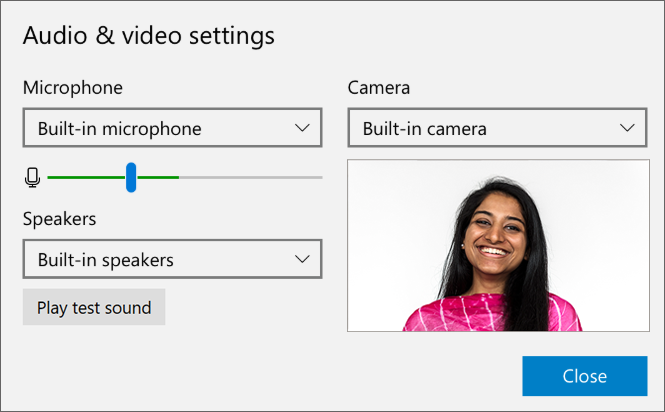 lync for mac disable active speaker video settings